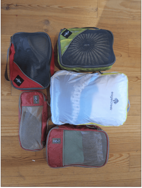 packing cubes