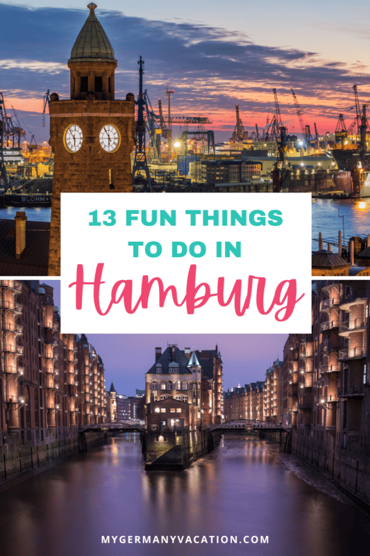 13 fun things to do in Hamburg flyer