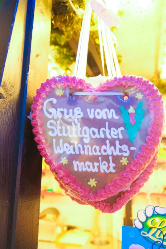 Christmas market gingerbread