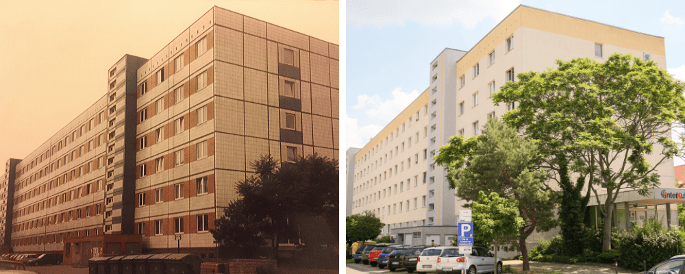 student housing in Magdeburg, Germany