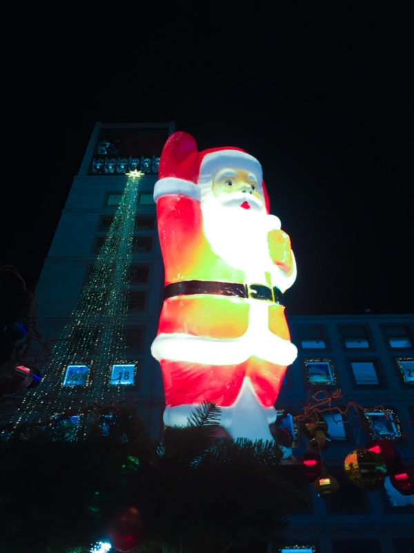 Illuminated Santa Claus