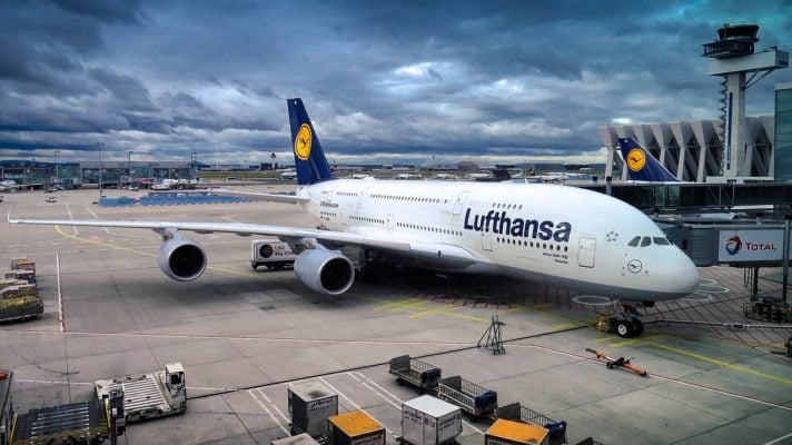 Lufthansa plane