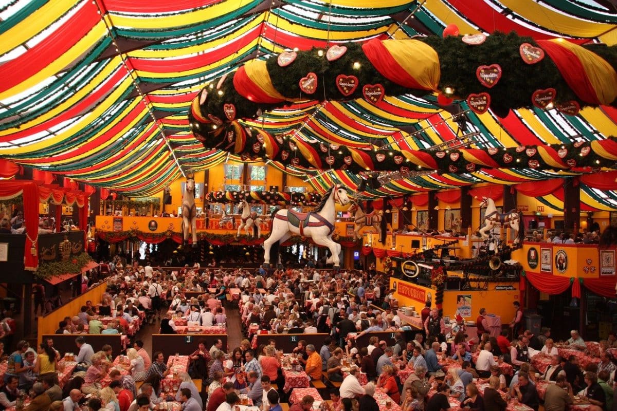 Munich beer hall