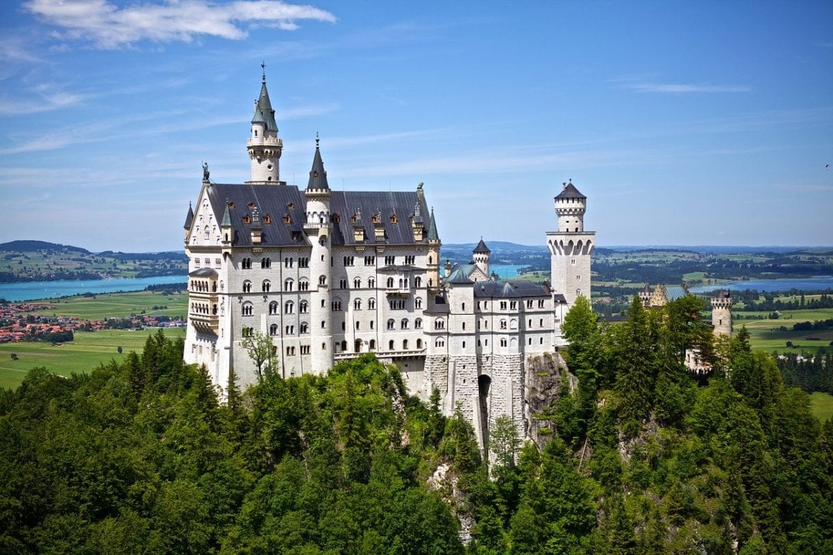 Neuschwanstein castle near Munich