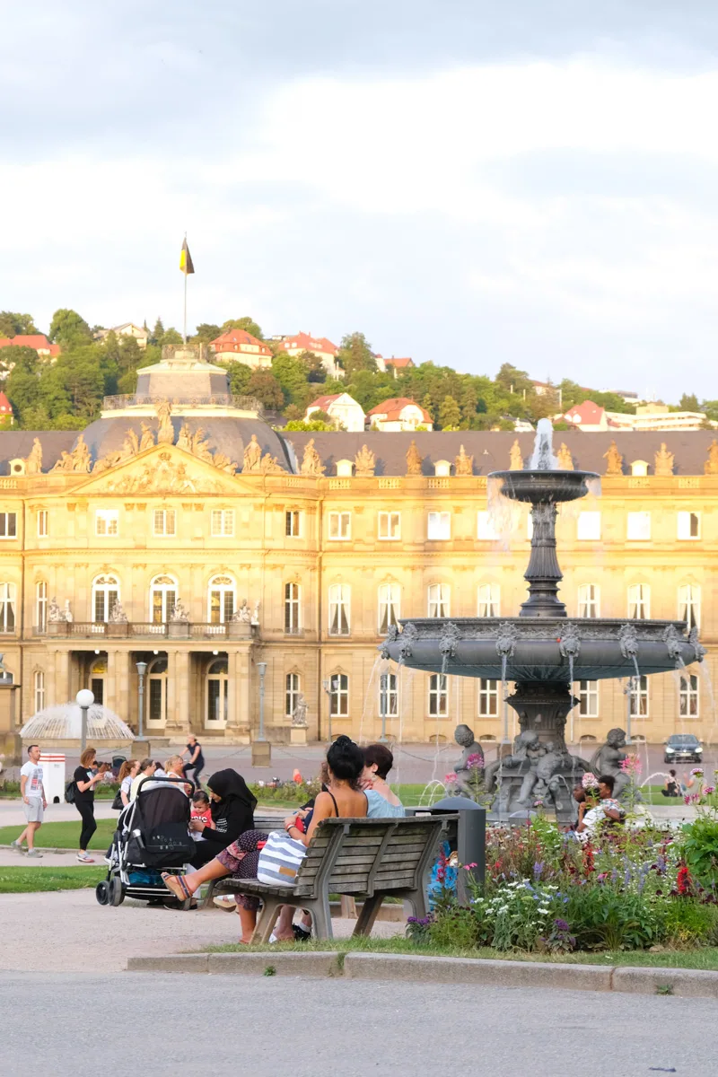 Stuttgart fountain