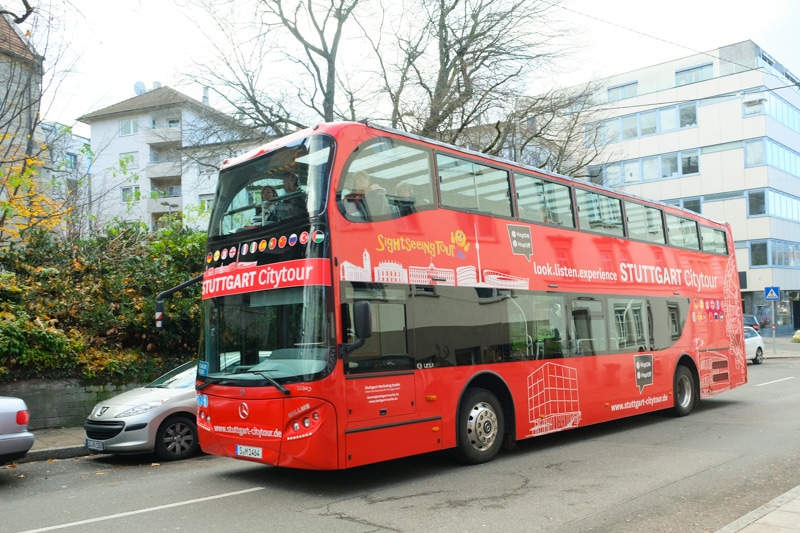 Double-decker Hop On Hop Off (HoHo) bus