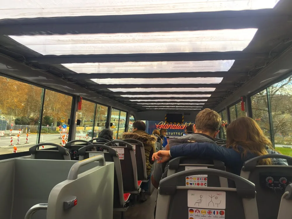 Stuttgart HOHO bus tou
