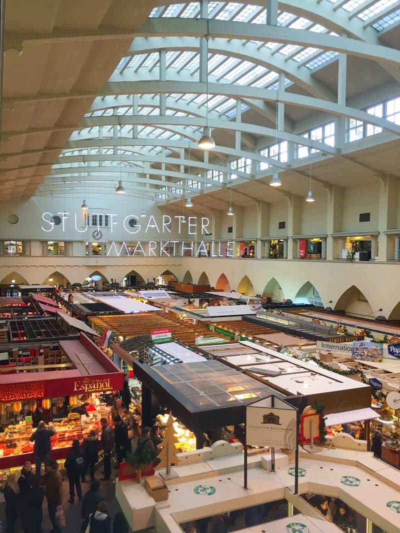 Stuttgart inside the Markthalle