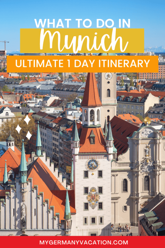 munich city tour itinerary