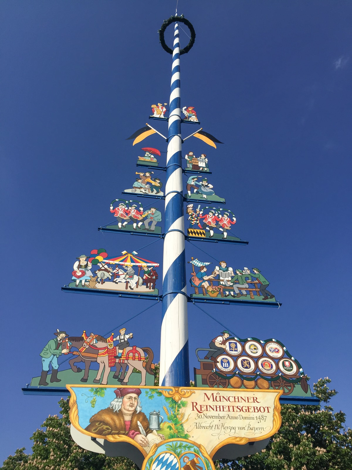 Bavarian Maypole