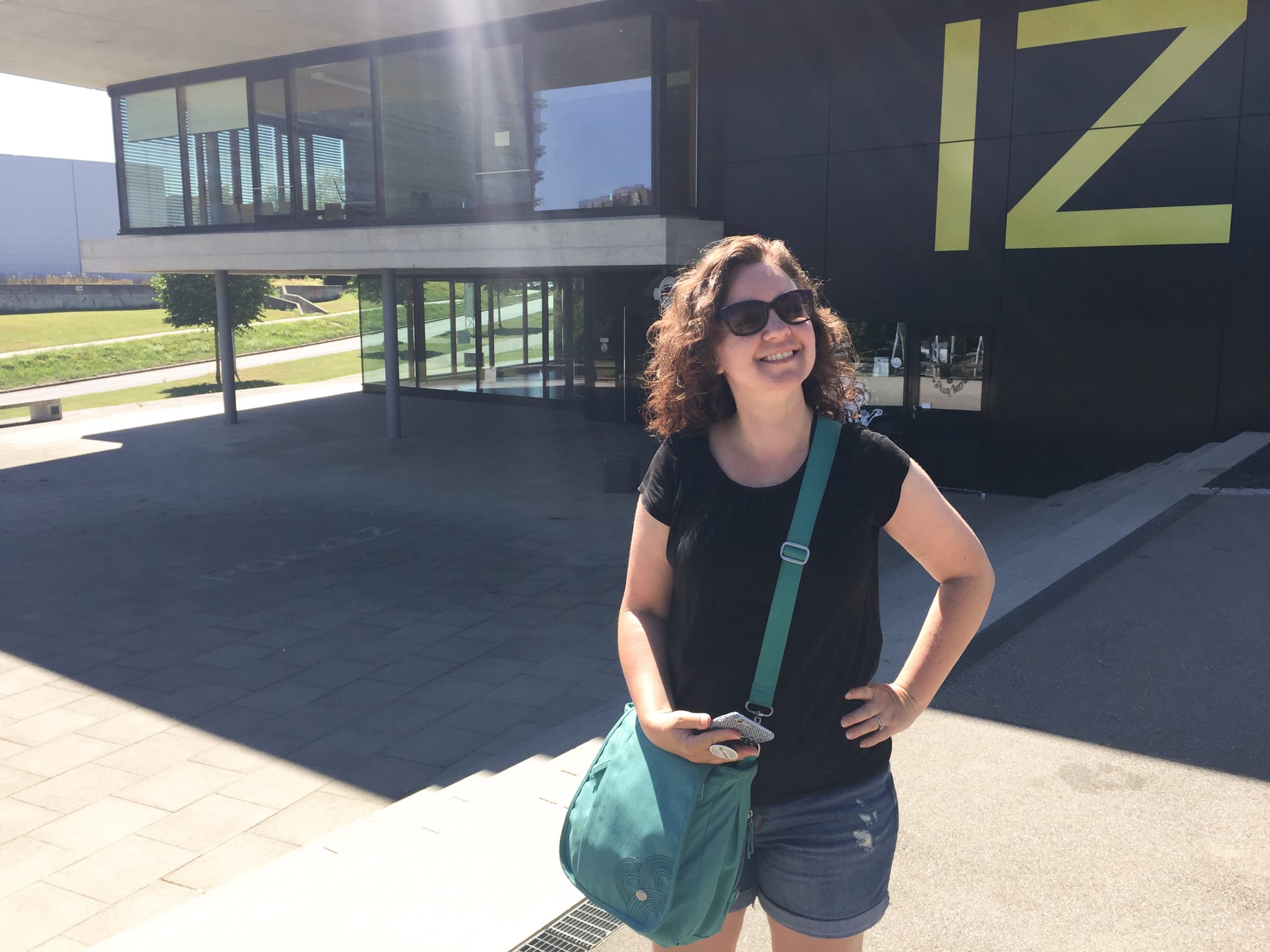 Stuttgart university with Cate