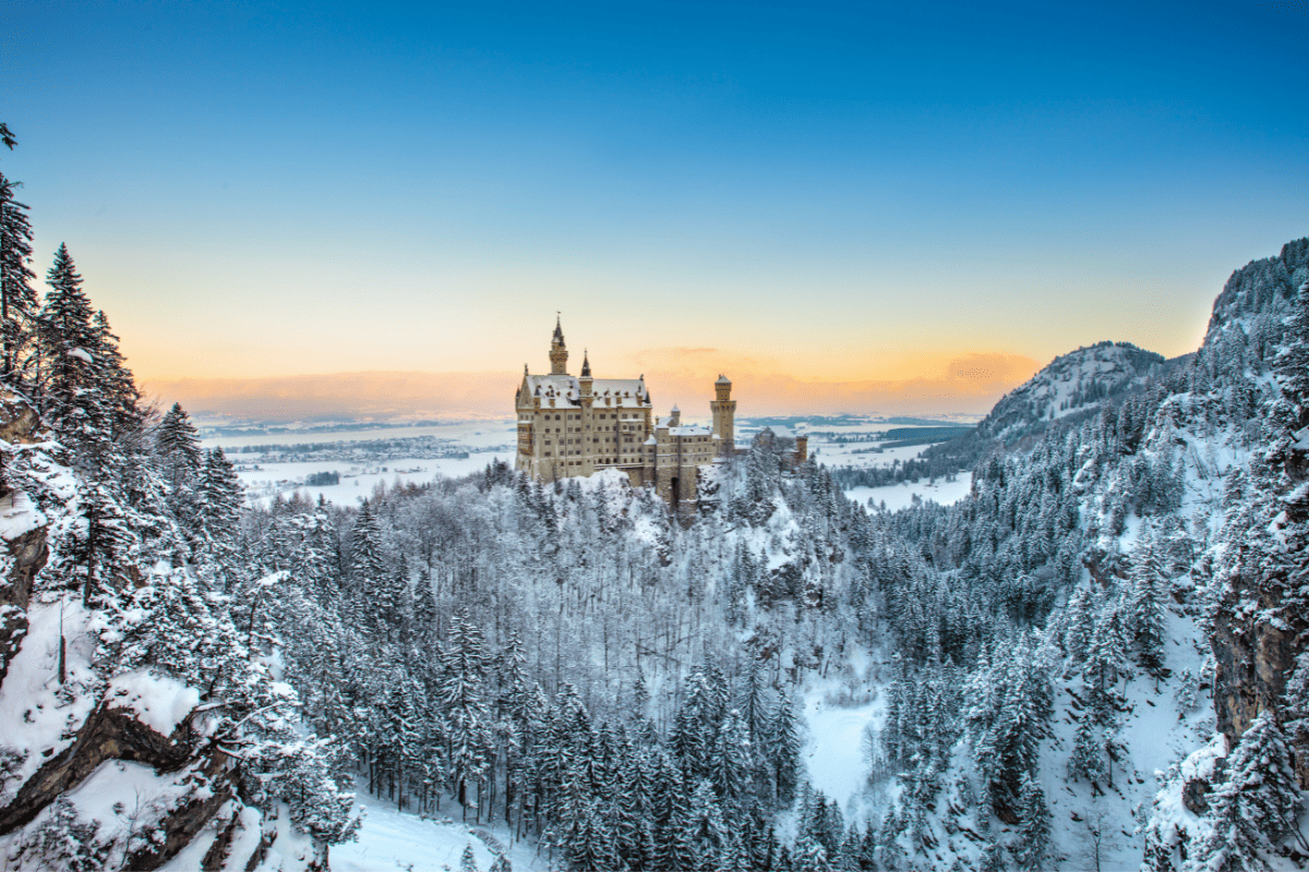 View of Neuschwanstein Castle