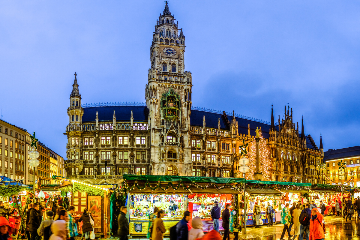 historic German Christmas market 