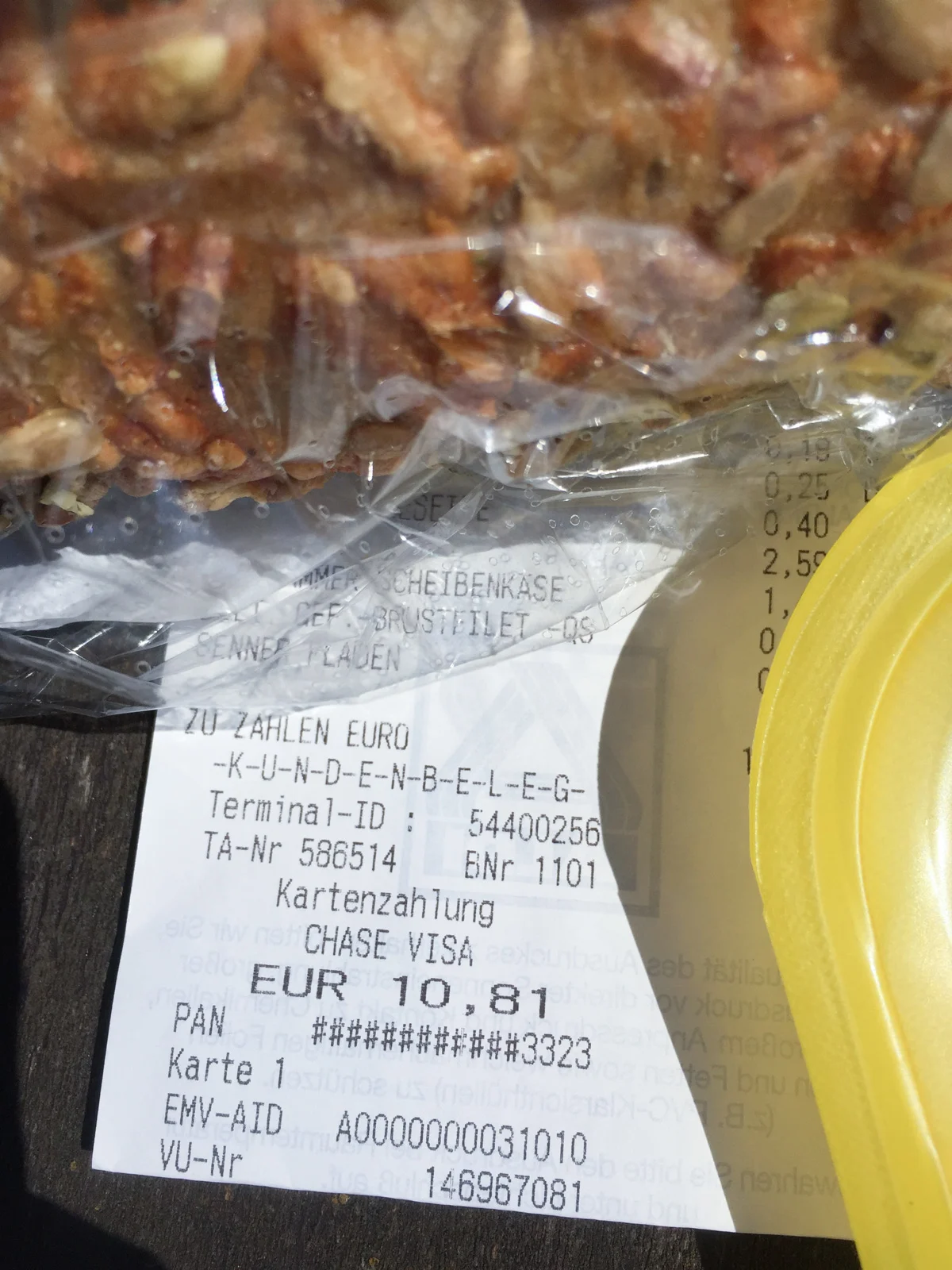 receipt