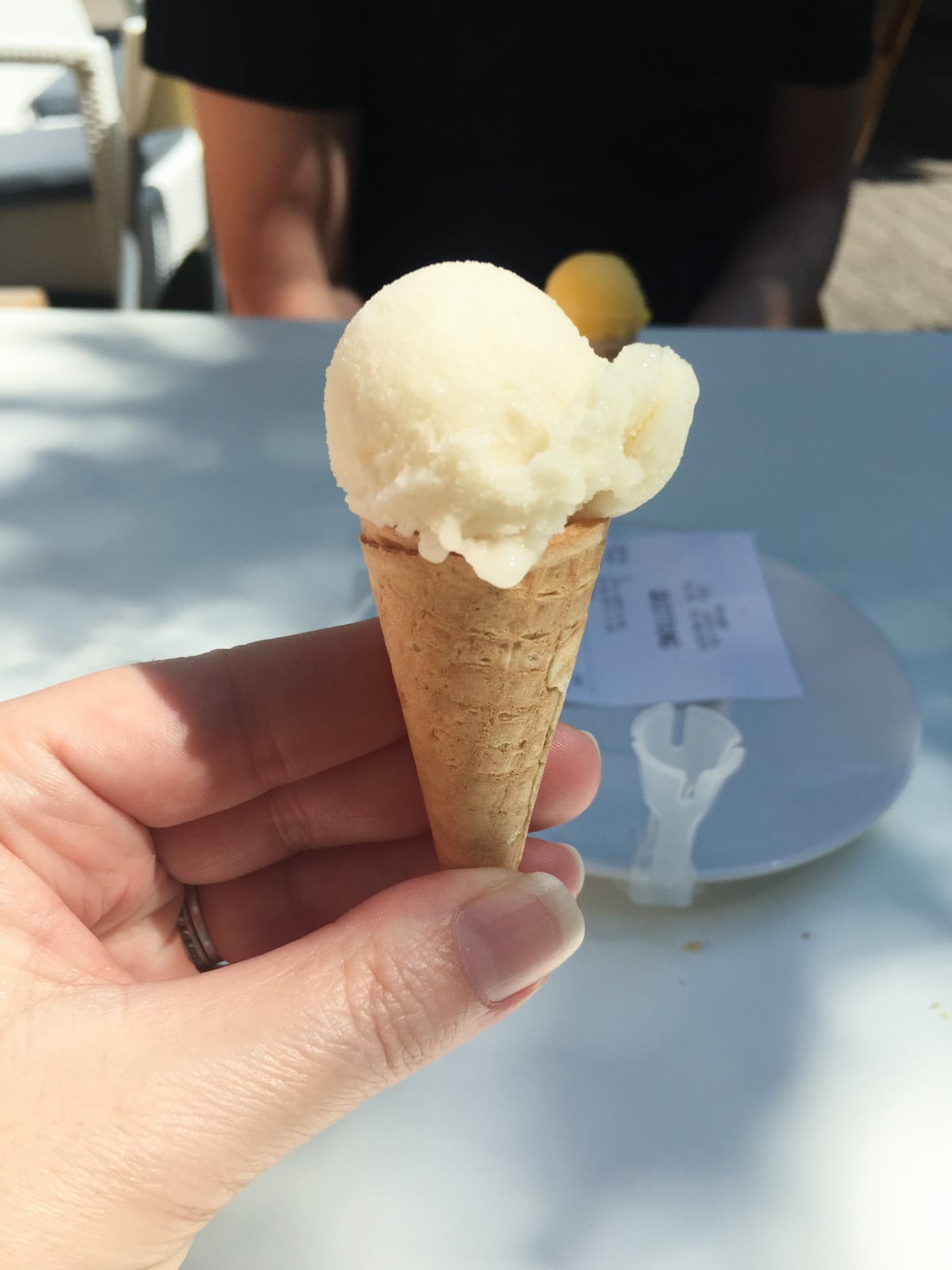 mini ice cream cone 