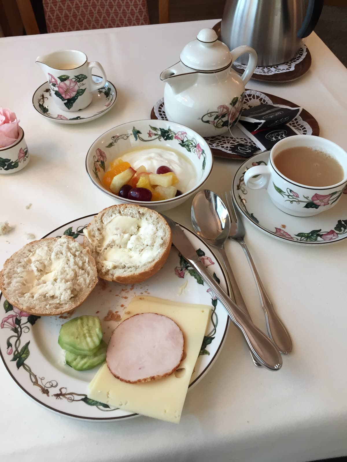German hotel breakfast 