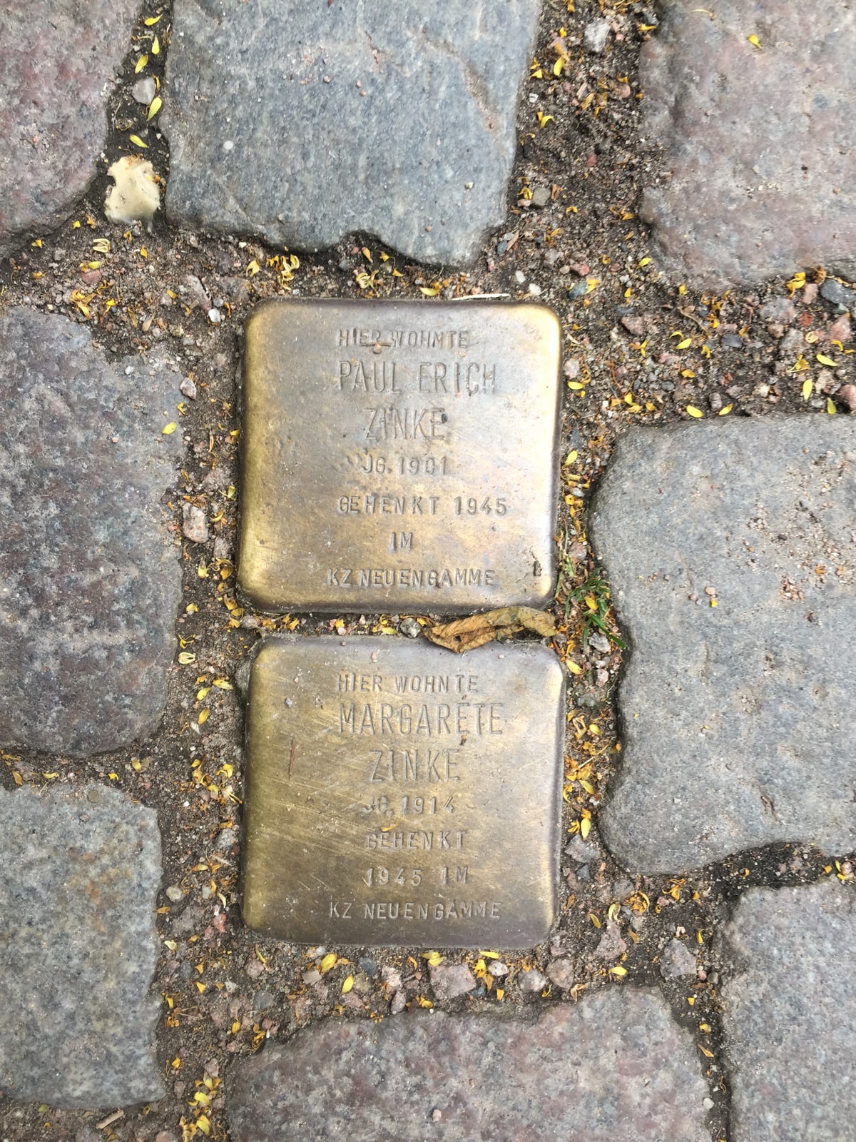 Stolpersteine