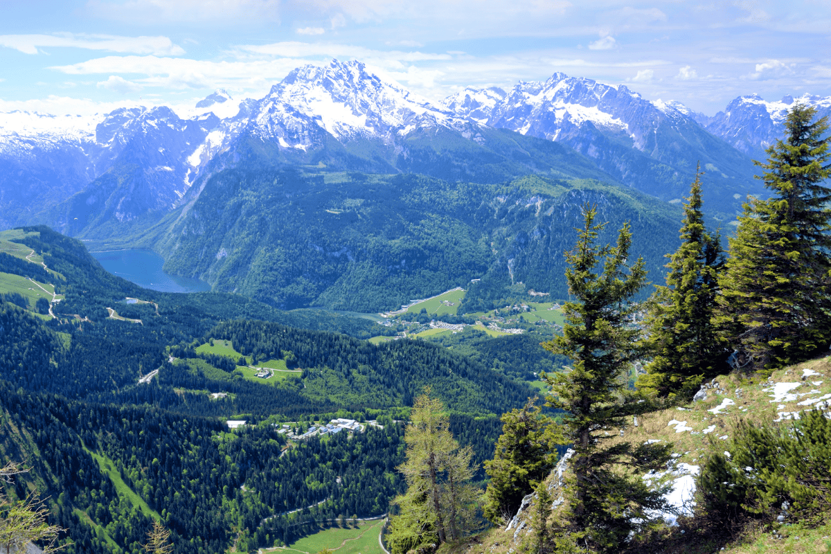 Berchtesgaden Alps and National Park, and Lake Königssee
