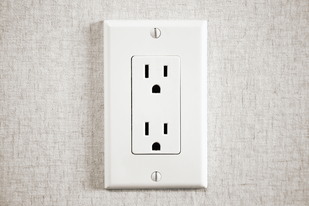 North American wall outlet