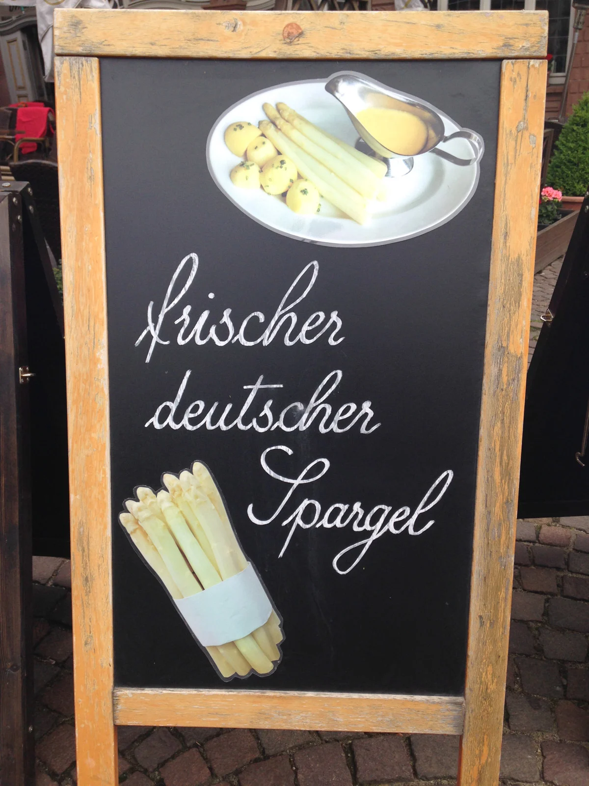 White German asparagus