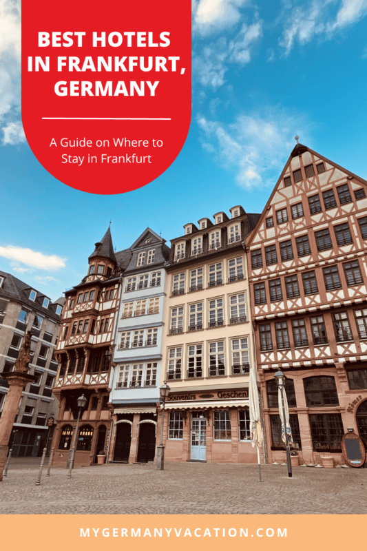 Best Hotels in Frankfurt flyer