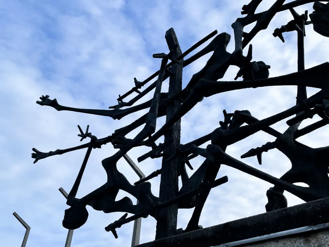 Dachau memorial artwork