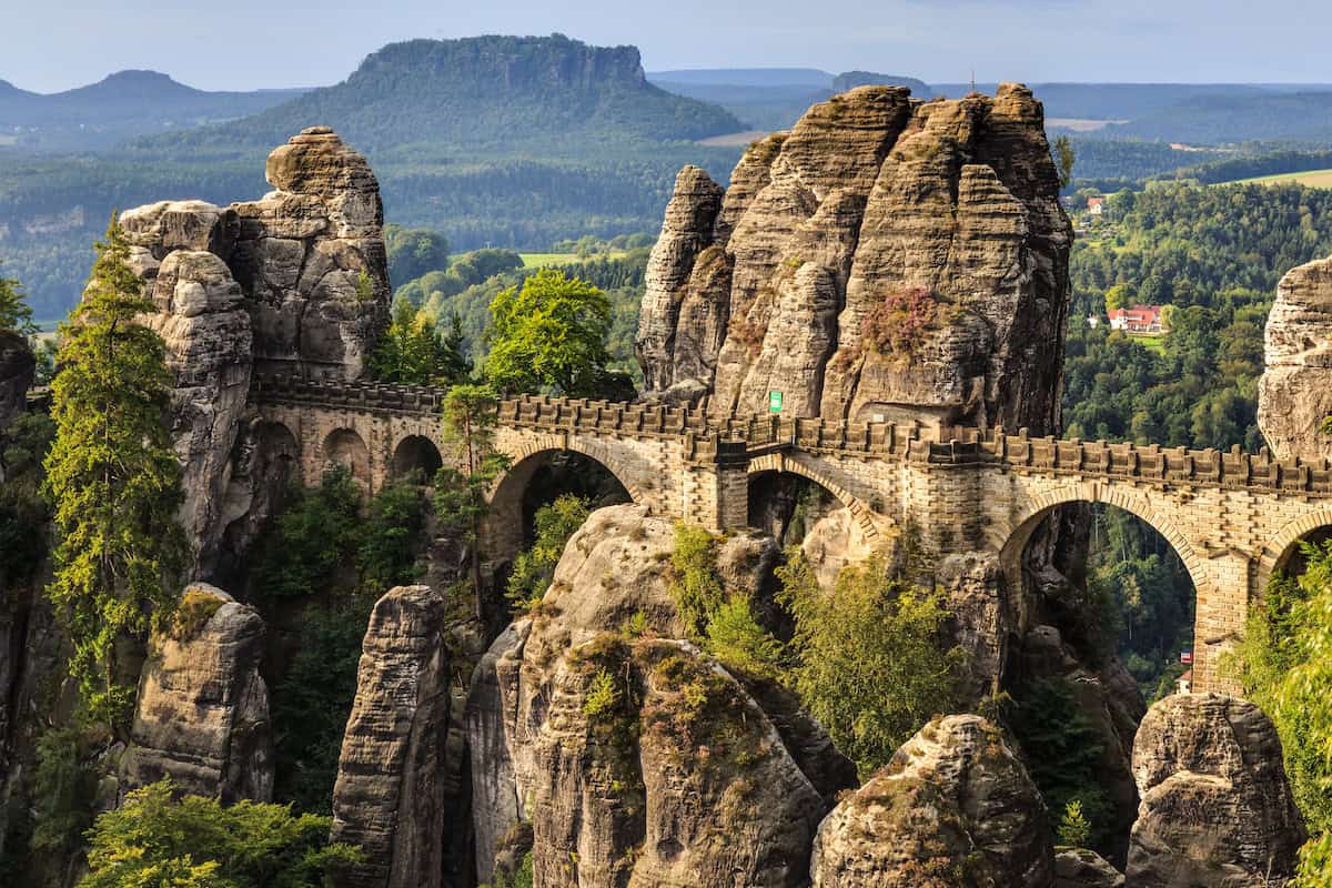 Bastei Bridge in Saxon Switzerland