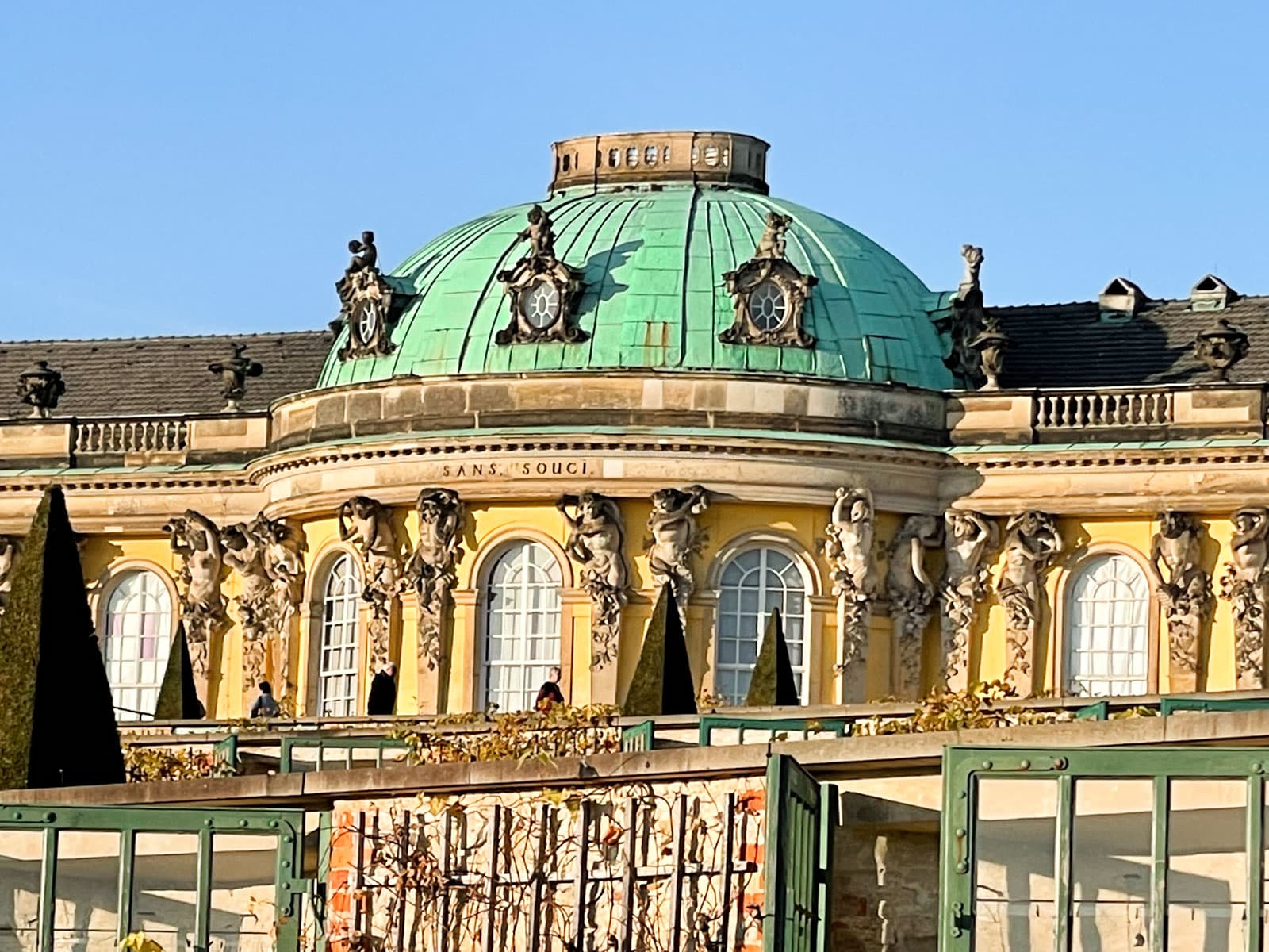 Sanssouci palace in Potsdam