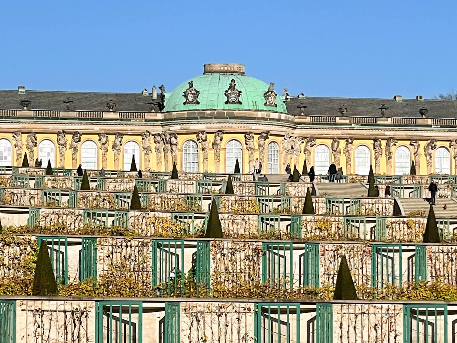 Sanssouci palace in Potsdam