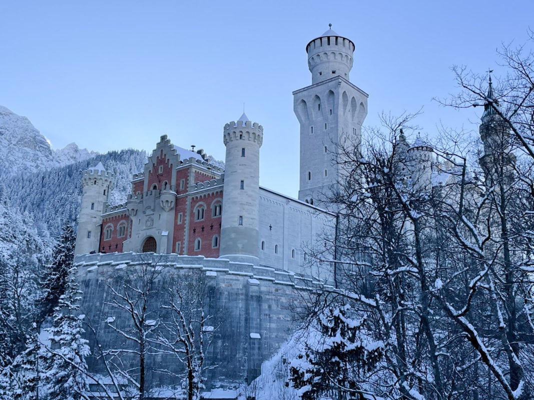 Neuschwanstein in winter