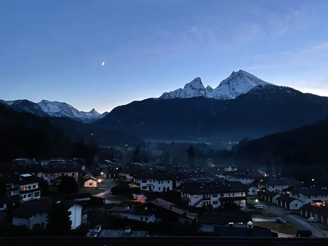 Berchtesgaden at night
