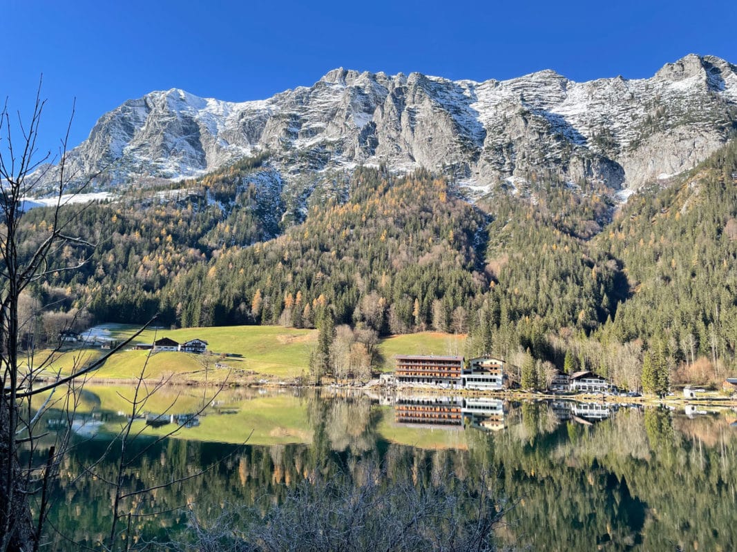 Hintersee alpine lake