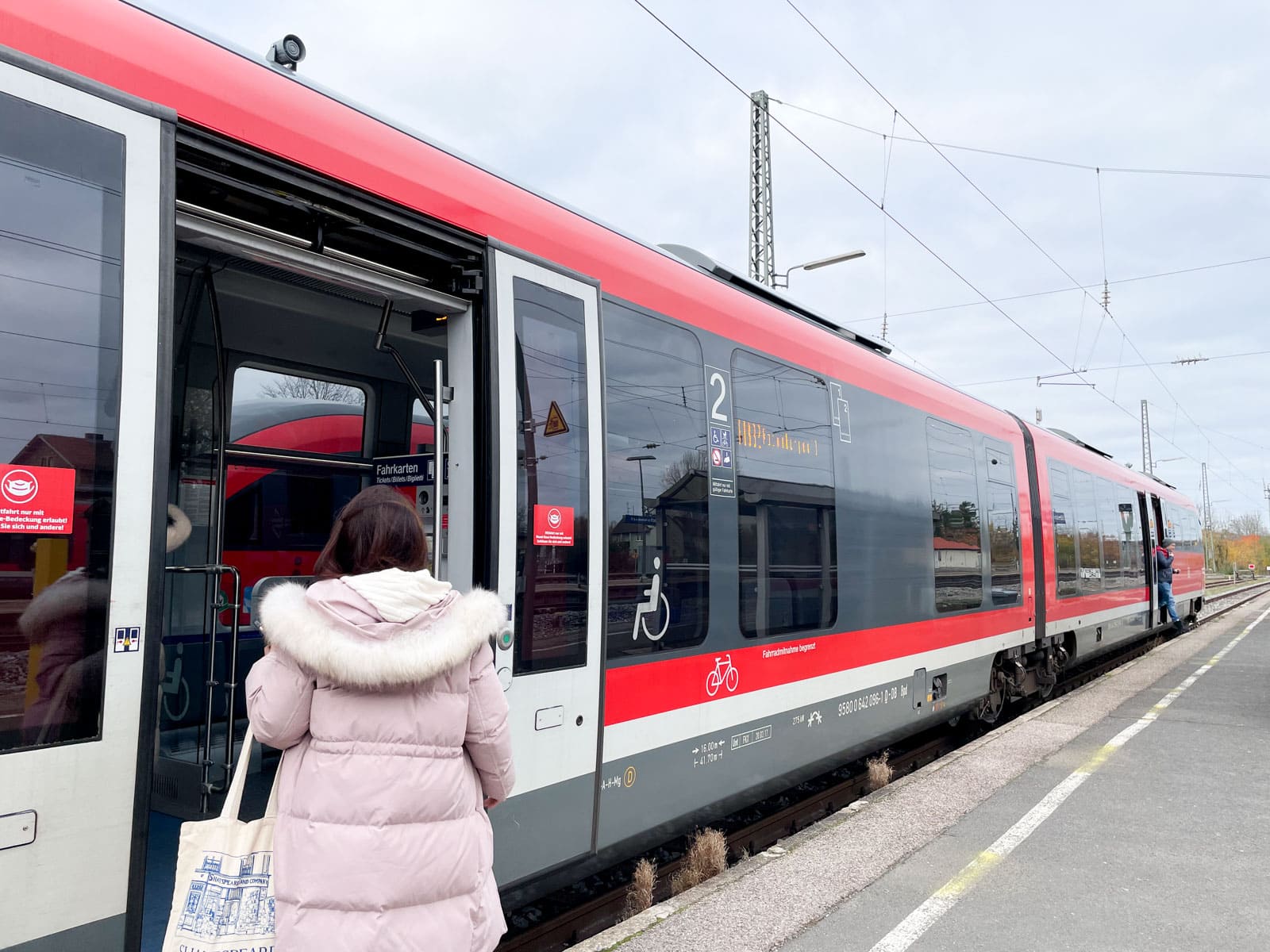 train travel in Germany