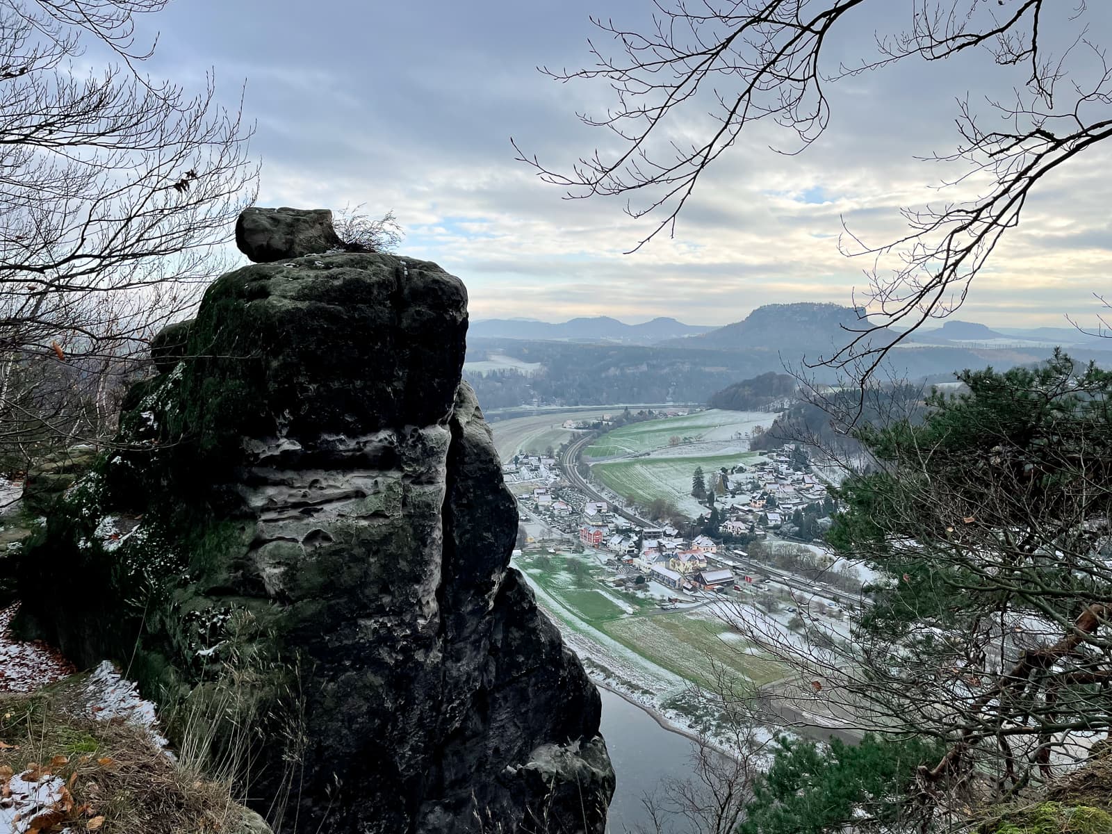 Saxon Switzerland near Bastei Bridge