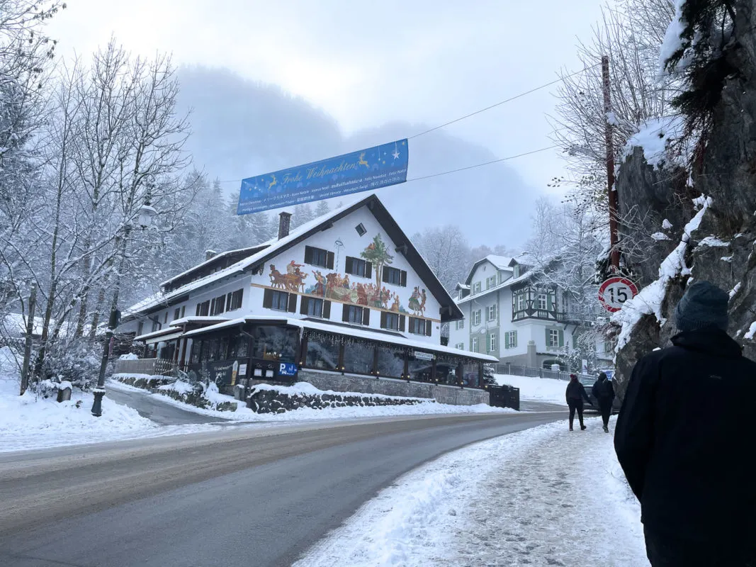 Winter snow in Bavaria
