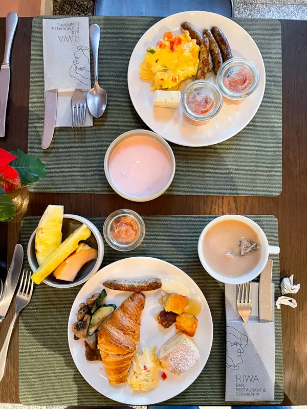 Hotel Sonne breakfast