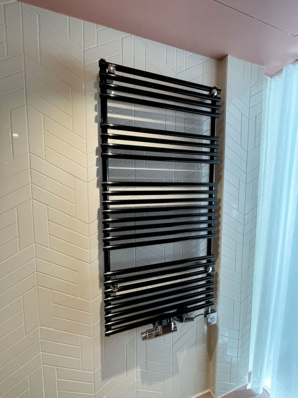 Hotel Sonne bathroom towel warmer 