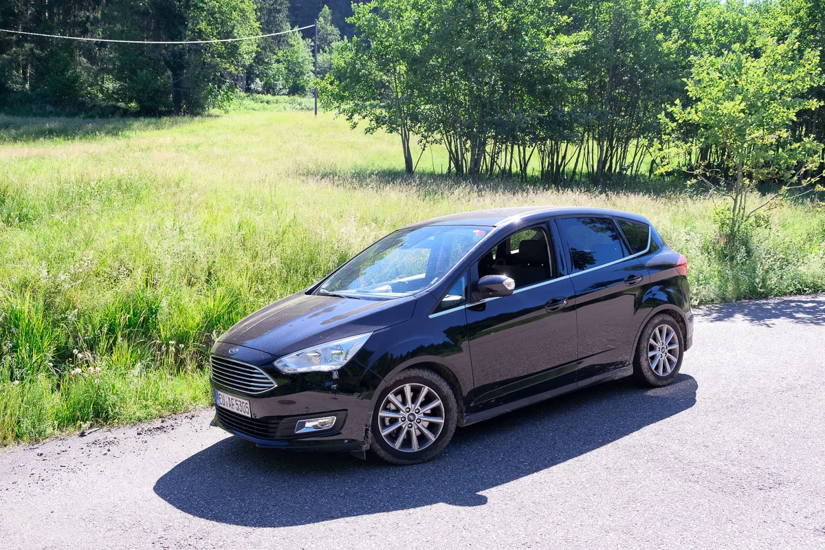 black car
