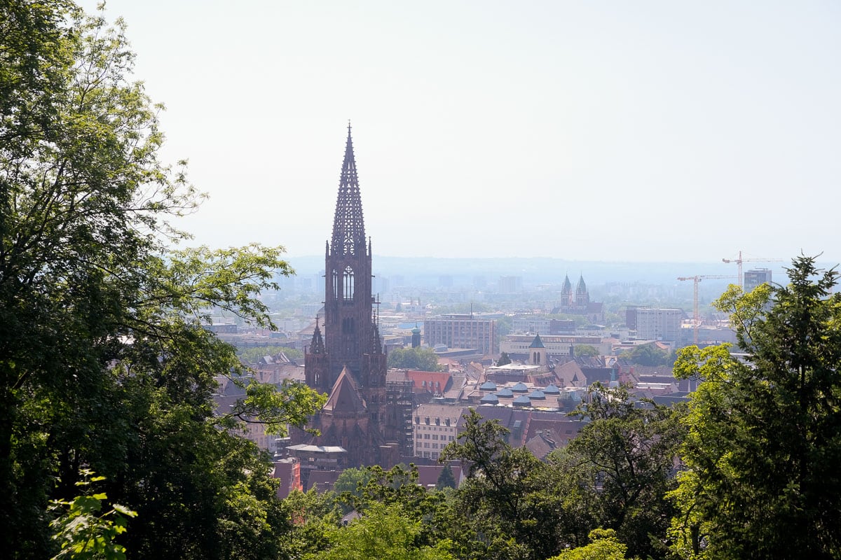 Freiburg skyline