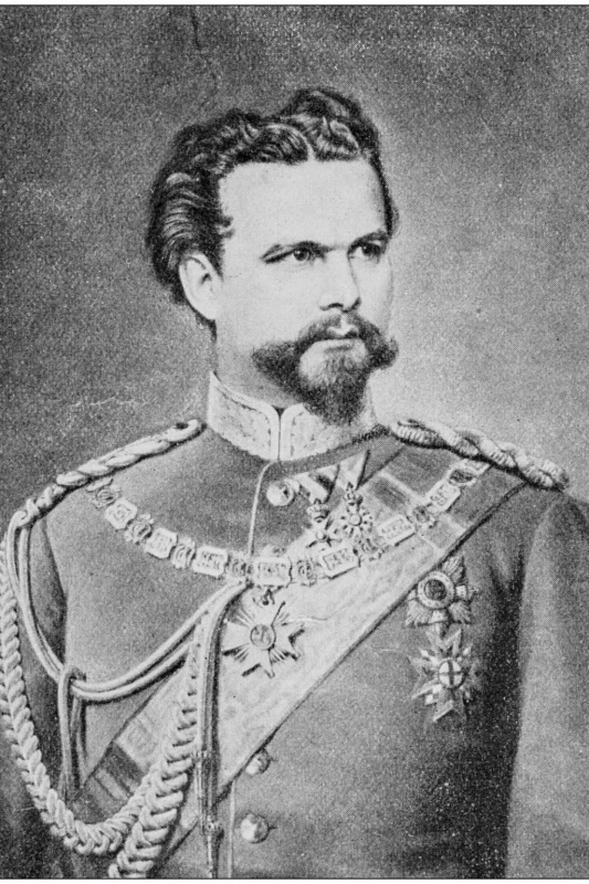 King Ludwig II portrait