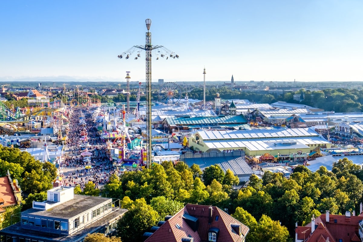 Oktoberfest area