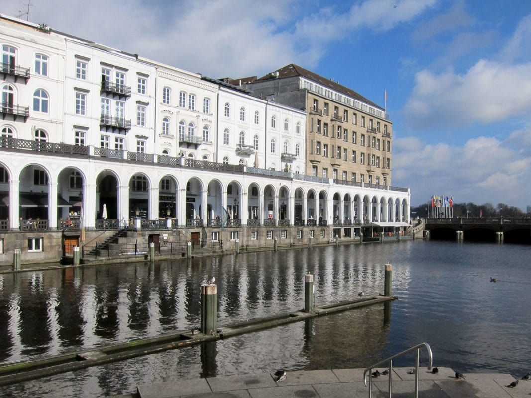 Hamburg city center