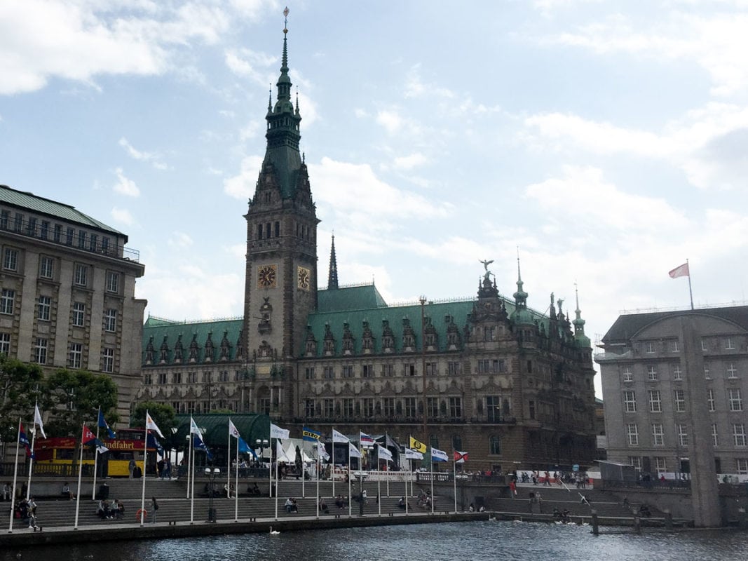 Hamburg city hall
