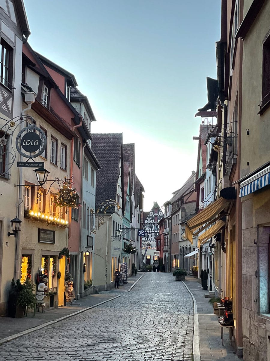 Rothenburg street