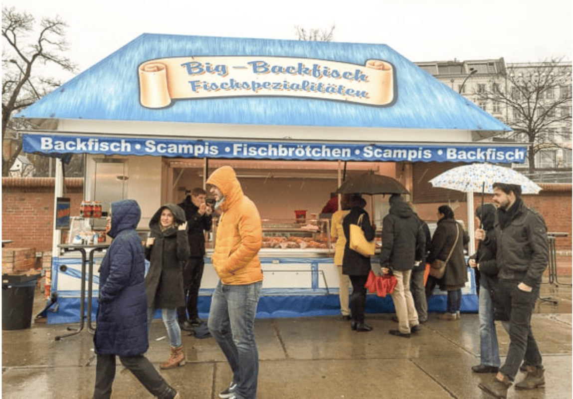 Fischmarkt stand
