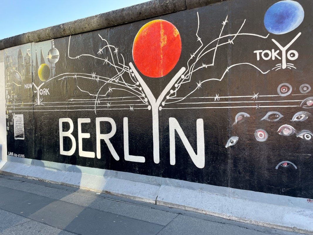 Berlin wall Eastside Gallery