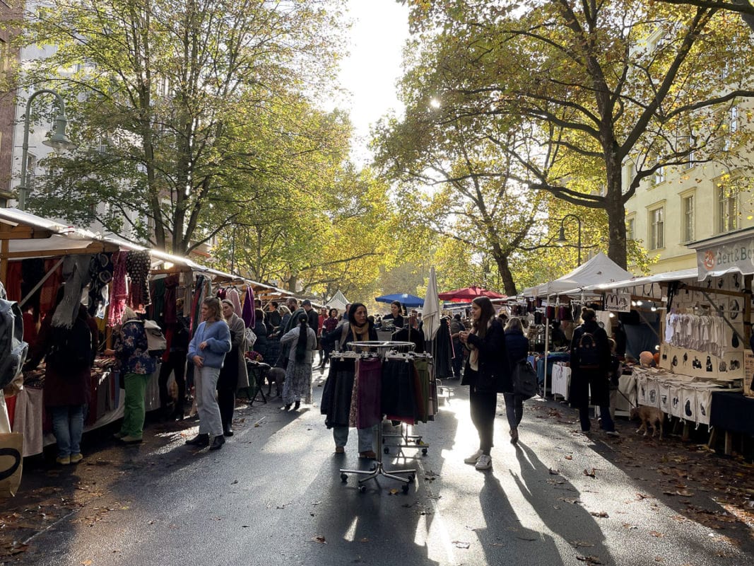 Berlin street market