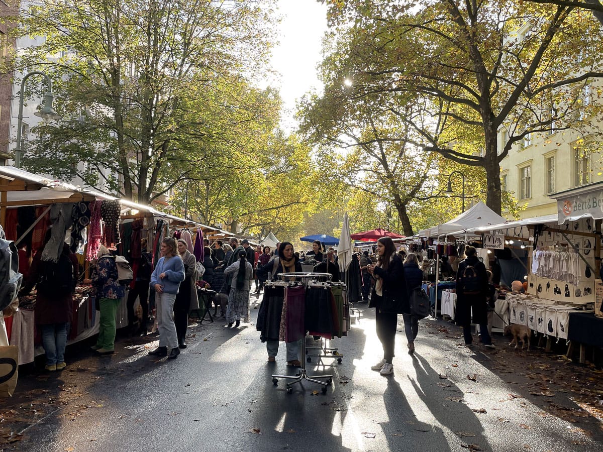 market in Prenzlauer Berg