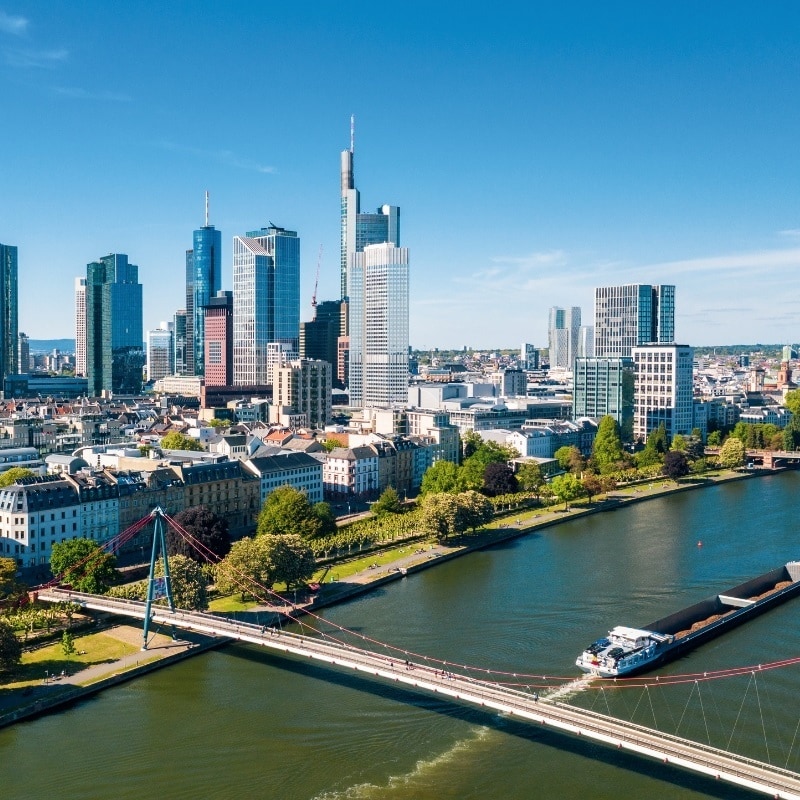 Frankfurt am Main skyline