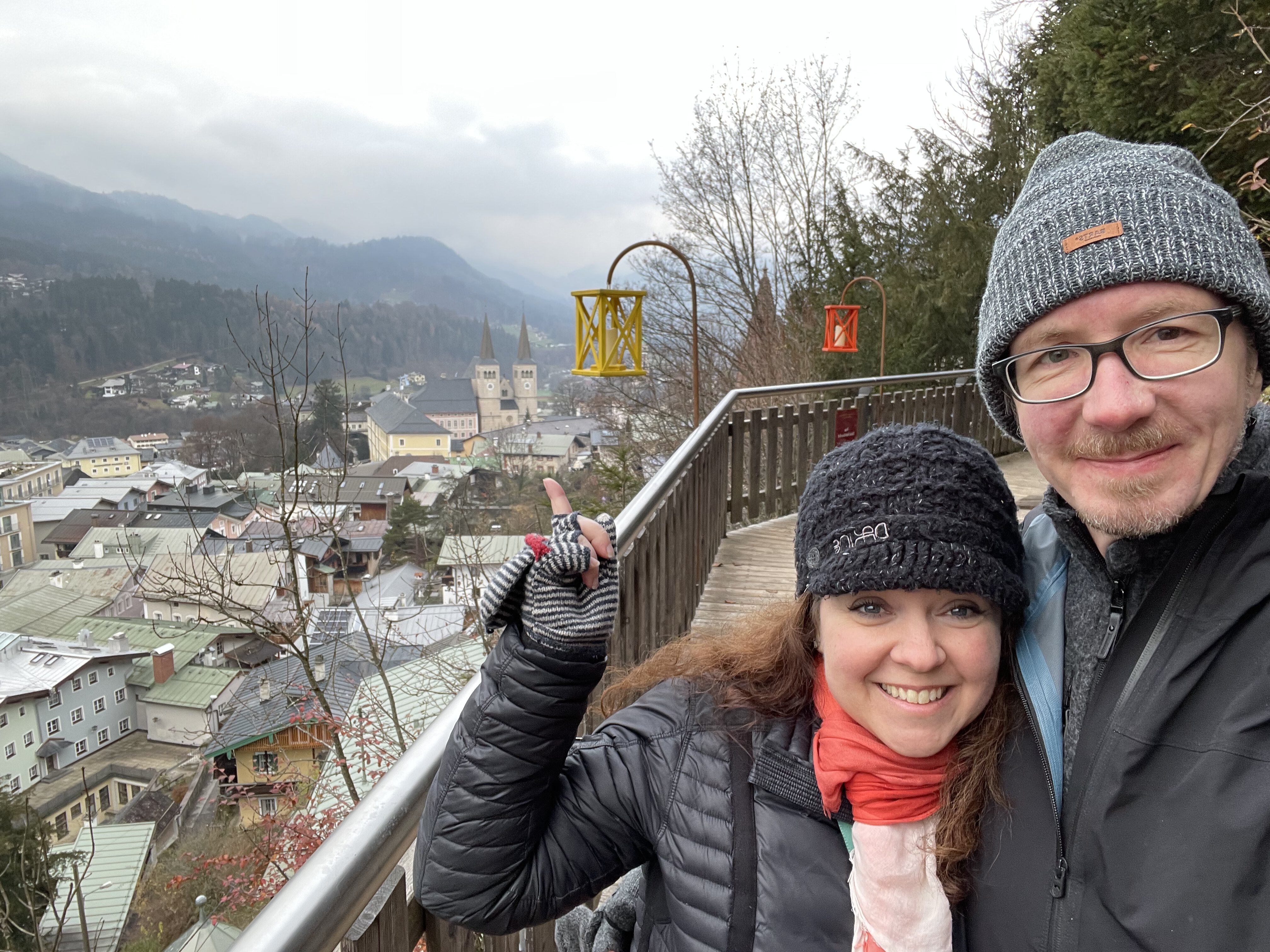 Cate and Aaron in Berchtesgaden